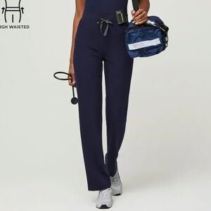 FIGS LIVINGSTON HIGHWAISTED SCRUB PANTS